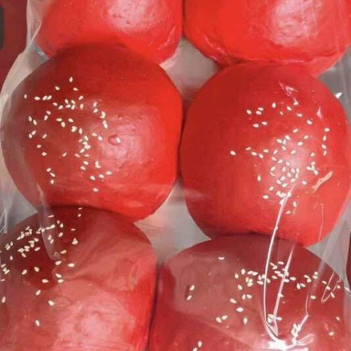Red Brioche Buns  (60g, Pack of 6)