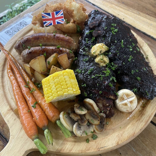 Full Rack Baby Back BBQ Ribs (Approx weight: 1kg) 