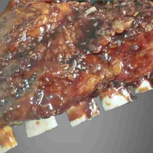 Half Rack Big Adult Pork BBQ Ribs (Approx weight: 700g)